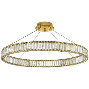 Изображение товара Подвесной хрустальный светильник светодиодный Dio D`arte Caneva Caneva L 1.5.80.100 G кольцо