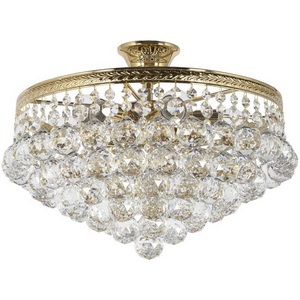 Изображение товара Потолочная люстра хрустальная на штанге Dio D'Arte Cremono Gold Cremono E 1.3.46.600 G