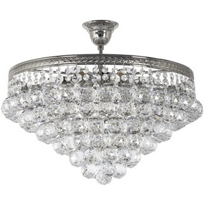 Изображение товара Потолочная люстра хрустальная на штанге Dio D'Arte Cremono Nickel Cremono E 1.3.46.600 N