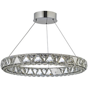 Изображение товара Подвесной светильник светодиодный хрусталь Dio D'Arte Daiano Daiano L 1.5.60.100 N кольцо