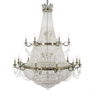 Изображение товара Большая люстра хрустальная 1.7.18.100 GB Dio D'Arte Lodi E подсвечник