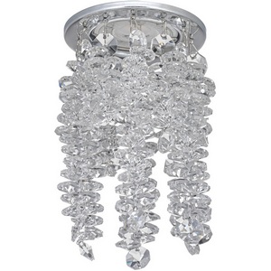 Изображение товара Встраиваемый светильник круглый хрустальный Dio D'Arte Osimo Nickel Osimo GU10.5.14.8.101 N