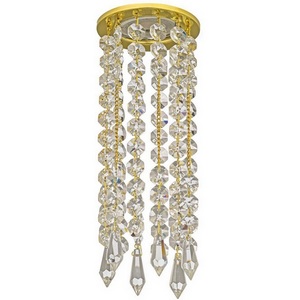 Изображение товара Встраиваемый светильник круглый хрустальный Dio D'Arte Osimo Gold Osimo GU10.5.14.8.107 G