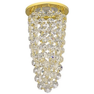 Изображение товара Встраиваемый светильник круглый хрустальный Dio D'Arte Osimo Gold Osimo GU10.5.14.8.112 G