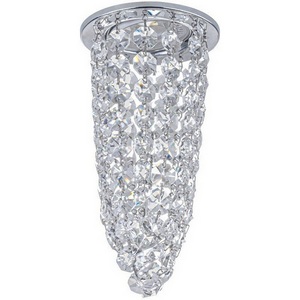 Изображение товара Встраиваемый светильник круглый хрустальный Dio D'Arte Osimo Nickel Osimo GU10.5.14.8.112 N