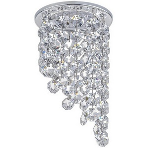 Изображение товара Встраиваемый светильник круглый хрустальный Dio D'Arte Osimo Nickel Osimo GU10.5.14.8.114 N