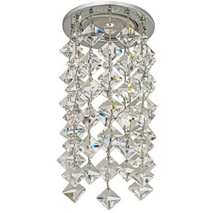 Изображение товара Встраиваемый светильник круглый хрустальный Dio D'Arte Osimo Nickel Osimo GU10.5.14.8.116 N