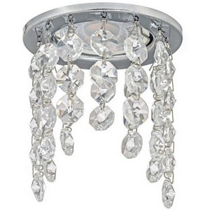 Изображение товара Встраиваемый светильник круглый хрустальный Dio D'Arte Osimo Nickel Osimo GU10.5.14.8.117 N