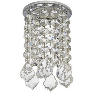 Изображение товара Встраиваемый светильник круглый хрустальный Dio D'Arte Osimo Nickel Osimo GU10.5.14.8.122 N