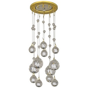 Изображение товара Встраиваемый светильник хрустальный Dio D'Arte Osimo Gold GU10.5.14.9.5.104 G