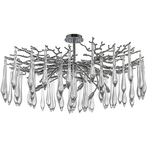 Изображение товара Потолочная люстра хрустальная на штанге Dio D`arte Tavenna Nickel Tavenna H 1.3.100.108 N