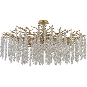 Изображение товара Потолочная люстра хрустальная на штанге Dio D`arte Tavenna Antigue Tavenna H 1.3.100.800 A