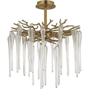 Изображение товара Потолочная люстра хрустальная на штанге Dio D`arte Tavenna Antigue Tavenna H 1.3.46.101 A