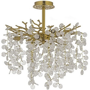 Изображение товара Потолочная люстра хрустальная на штанге Dio D`arte Tavenna Antigue Tavenna H 1.3.46.102 A