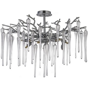 Изображение товара Потолочная люстра хрустальная на штанге Dio D`arte Tavenna Nickel Tavenna H 1.3.76.101 N