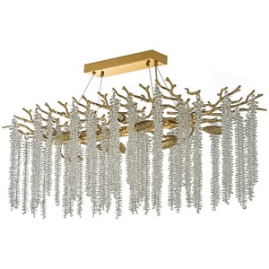 Изображение товара Подвесная люстра хрусталь Dio D`arte Tavenna Gold Tavenna H 1.5.100x40.100 G