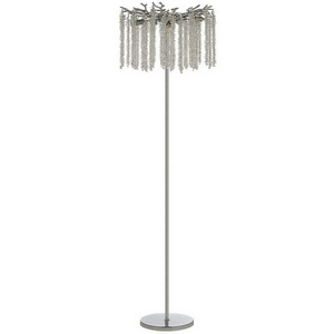 Изображение товара Торшер хрустальный Dio D'Arte Tavenna Nickel Tavenna H 3.1.1.100 N с подвесками