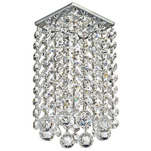 Изображение товара Встраиваемый светильник хрустальный Dio D'Arte Tayo Nickel Tayo GU10.5.14.8x8.108 N