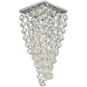 Изображение товара Встраиваемый светильник хрустальный Dio D'Arte Tayo Nickel Tayo GU10.5.14.8x8.112 N