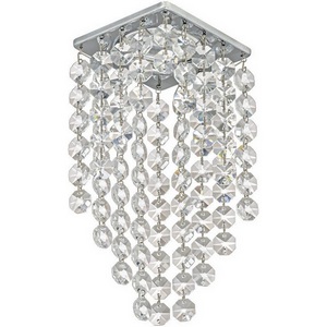 Изображение товара Встраиваемый светильник хрустальный Dio D'Arte Tayo Nickel Tayo GU10.5.14.8x8.114 N