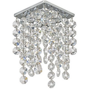 Изображение товара Встраиваемый светильник хрустальный Dio D'Arte Tayo Nickel Tayo GU10.5.14.8x8.124 N