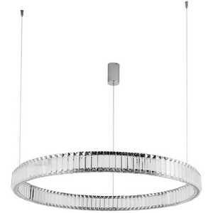 Изображение товара Подвесной светильник светодиодный хрустальный 1135/02 SP-48 Divinare Renata кольцо