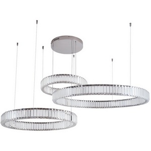 Изображение товара Подвесной светильник светодиодный хрустальный 1135/02 SP-90 Divinare Renata кольцо