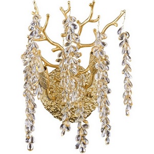 Изображение товара Бра Divinare Salice 3134/01 AP-2 лепестки с подвесками