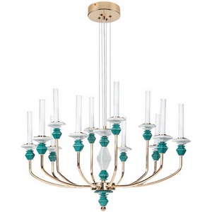 Изображение товара Подвесная люстра LED Divinare Capello 4947/01 SP-12 подсвечник