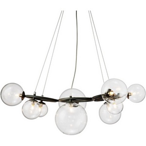 Изображение товара Подвесная люстра молекулы KG1202P-9 grey/clear DeLight Collection Wendt