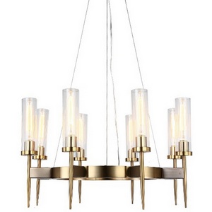 Изображение товара Подвесная люстра KM0936P-8 DeLight Collection Alouette brass