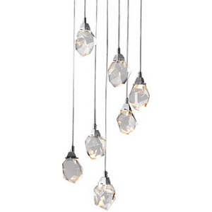 Изображение товара Подвесной светильник светодиодный MD-020B-7 DeLight Collection Crystal rock chrome