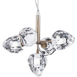 Изображение товара Подвесная люстра the Rocks P68038M-5 DeLight Collection On gold