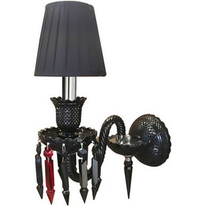 Изображение товара Бра Baccarat style ZZ86303BK-1W с подвесками