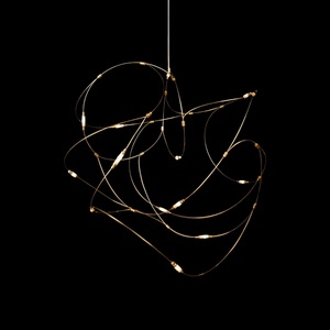 Изображение товара Подвесной светильник светодиодный Delight Collection 10154P 10154P/D800 gold