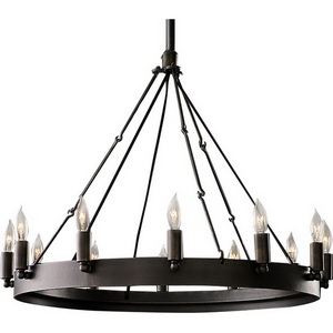 Изображение товара Потолочная люстра на штанге Delight Collection Camino 5016-D12 в виде свечи