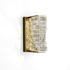 Изображение товара Бра светодиодное Delight Collection Glissando 6005W/S gold/clear