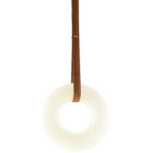 Изображение товара Подвесной светильник светодиодный Delight Collection 6468 6468/D300 brown/white кольцо