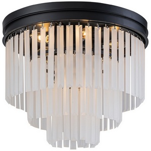 Изображение товара Потолочная люстра Delight Collection 1920s Odeon 771131 (KR0387C-6/P black/frost)