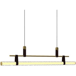 Изображение товара Подвесной светильник светодиодный Delight Collection 8501P 8501P/L brass/clear