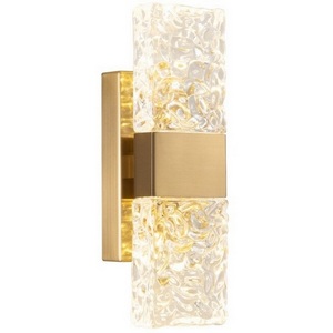 Изображение товара Бра светодиодное Delight Collection Wall lamp 88068W gold/clear