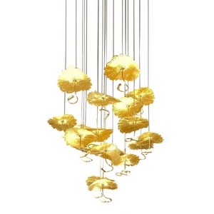 Изображение товара Подвесной светильник светодиодный Delight Collection 8827 8827P/19 gold