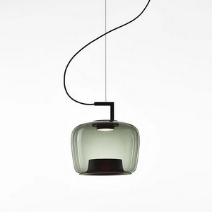 Изображение товара Подвесной светильник светодиодный Delight Collection 8871 8871P/B L black/light green