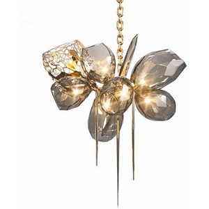 Изображение товара Подвесная люстра Delight Collection Britannica 8898P/AS gold/smoky