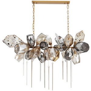 Изображение товара Подвесная люстра Delight Collection Britannica 8898P/BL gold/smoky