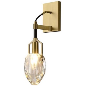 Изображение товара Бра Delight Collection Wall lamp 8960-1W brass/clear