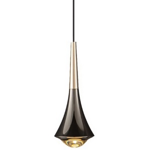 Изображение товара Подвесной светильник светодиодный Delight Collection 8969P 8969P/1 gold/black