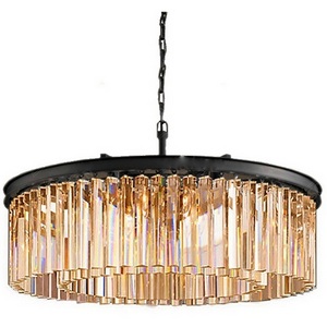 Изображение товара Подвесная люстра Delight Collection 1920s Odeon 9513P/600R black/amber