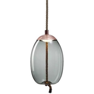 Изображение товара Подвесной светильник светодиодный Delight Collection Knot 9966P/A copper/blue