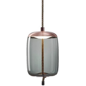 Изображение товара Подвесной светильник светодиодный Delight Collection Knot 9966P/B copper/blue